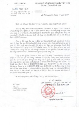 Nghiệp vụ bất động sản